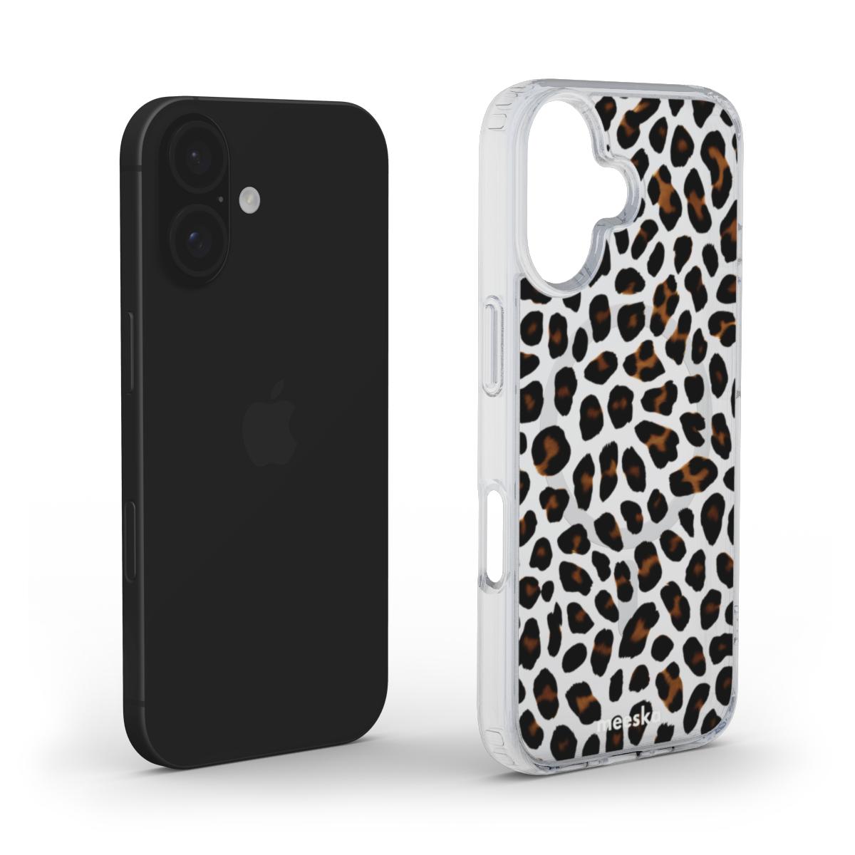 Cheetah MagSafe Clear Phone Case