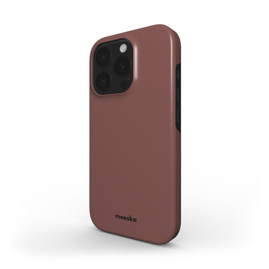 Solid Dark Beige | MagSafe Tough Phone Case