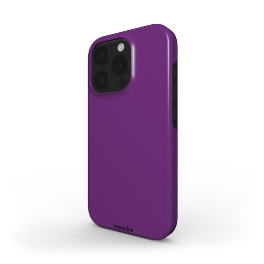 Solid Purple | MagSafe Tough Phone Case