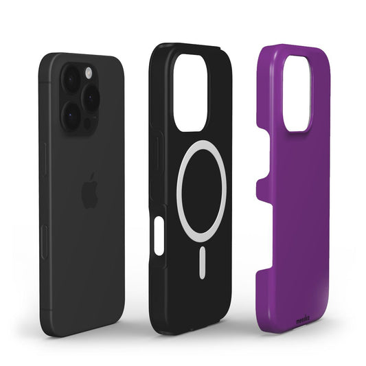 Solid Purple | MagSafe Tough Phone Case